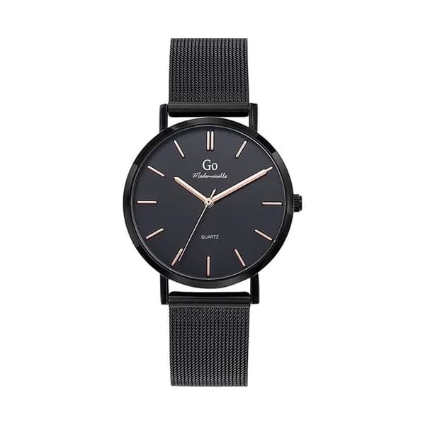 GO Mademoiselle Montre GO Mademoiselle en Acier Noir