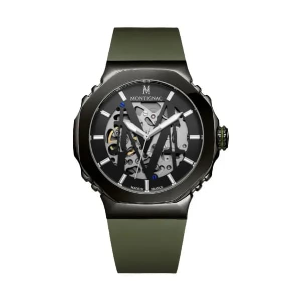 Montignac Montre Montignac Octagon Automatique Gris