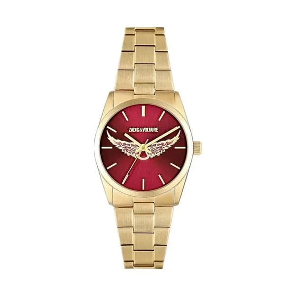 ZADIG & VOLTAIRE Montre Zadig et Voltaire Collection Zadig 36 en Acier et PVD Doré