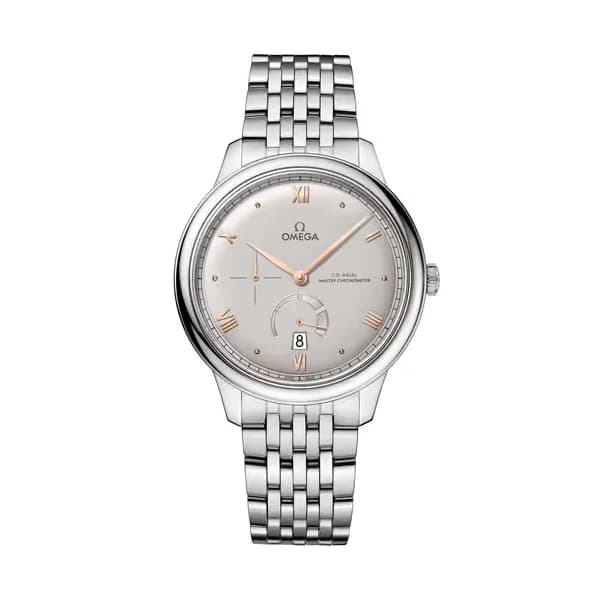 Omega De Ville 41 mm, acier sur acier