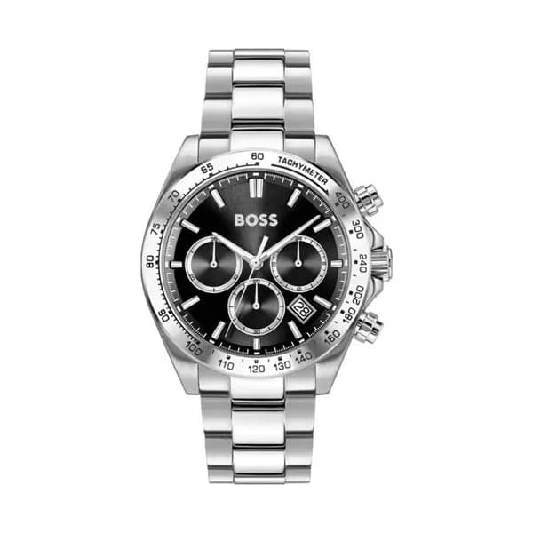 Hugo Boss Montre Boss Collection Hero 2.0 en Acier Argenté