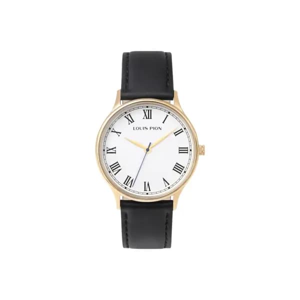 Louis Pion Montre quartz Homme Hector Blanc