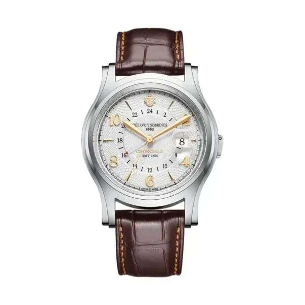 Cuervo y Sobrinos Montre Churchill 1895 GMT 2811.1GMTA