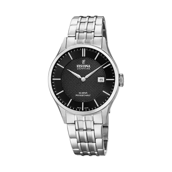 Festina Swiss Made Montre Festina Swiss Made 40 Noir
