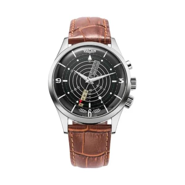 Vulcain Nautical Black White Luminova
