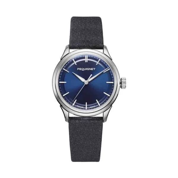 Pequignet Montre Pequignet Royale Paris Calibre Initial Cadran Bleu - 9106373