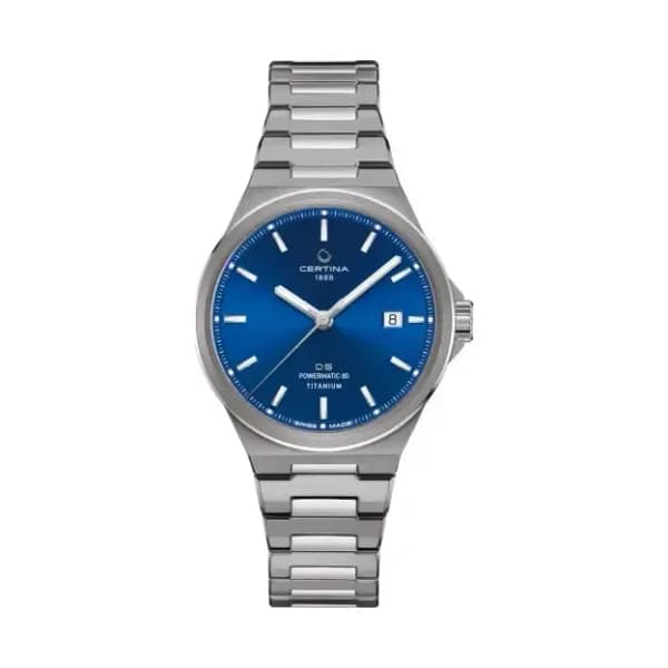 Certina Montre Certina DS-7 Powermatic 80 Automatique Cadran Bleu