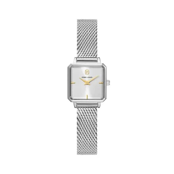 Pierre Lannier Montre quartz Femme Leonor Argenté
