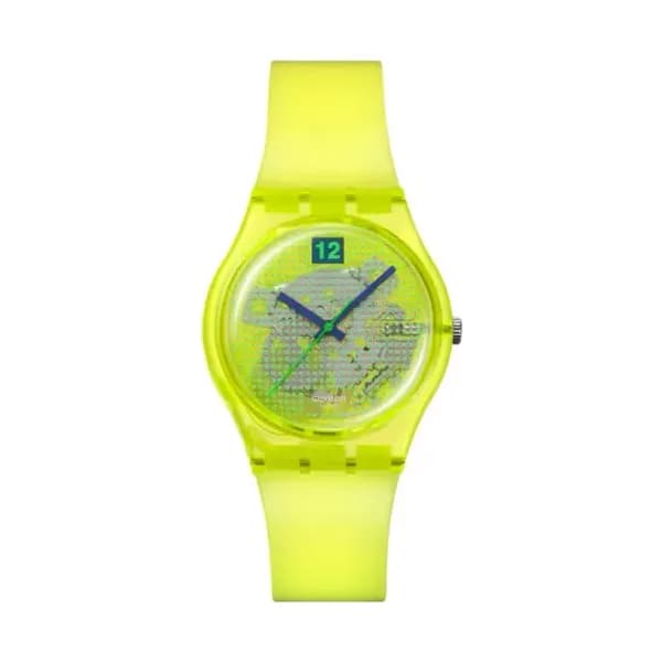 Swatch Montre Luminously Lemon SO28J103