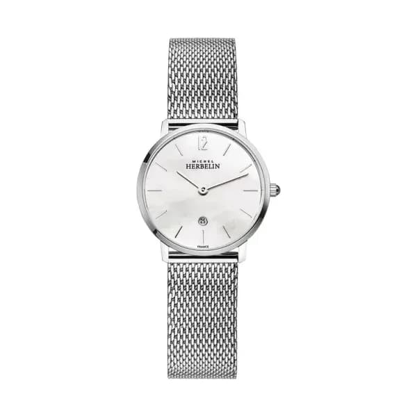 Michel Herbelin Montre quartz Femme City Blanc