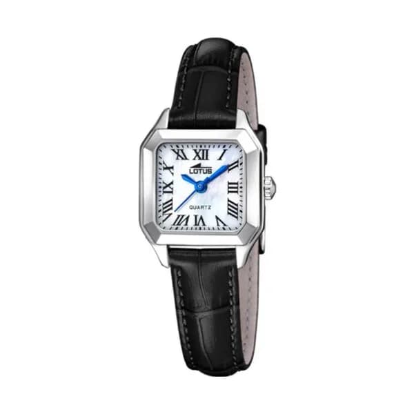 Lotus Montre Lotus Collection Old Money en Cuir Noir