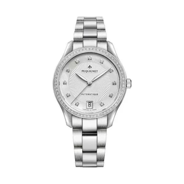 Pequignet E. Montre Pequignet Elégance - 34 mm Femme -4000509SCD/2-A