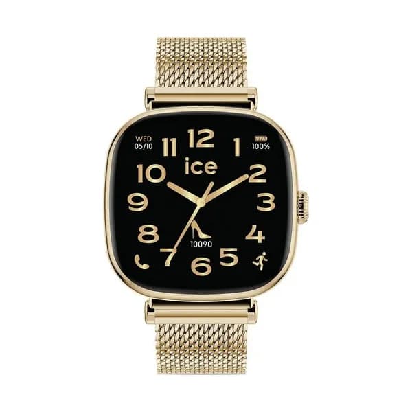 Ice Watch Montre Connectée Ice Watch Collection Ice Smart SQ 2.0 en Acier et PVD Doré