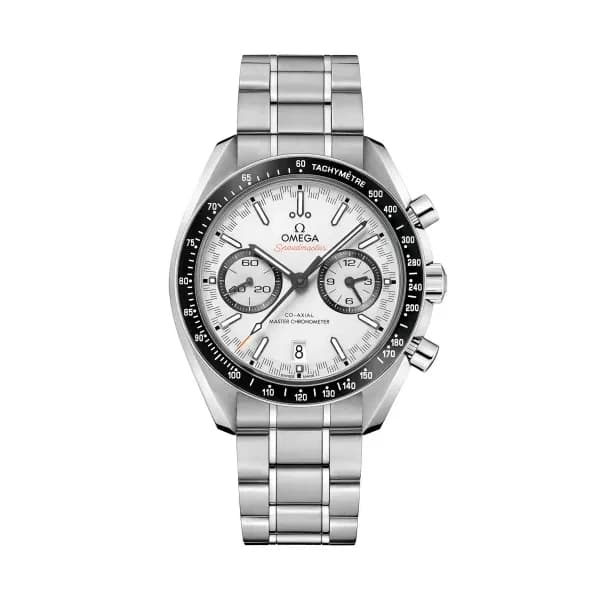 Omega Speedmaster 44,25 mm, acier sur acier
