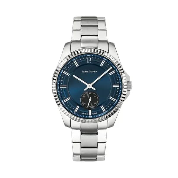 Pierre Lannier Montre quartz Homme Metropolitain Bleu foncé
