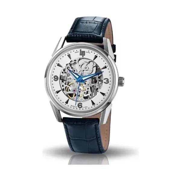 Lip Montre Lip Himalaya - Homme - cadran Argent- 40 mm - Acier - 671554