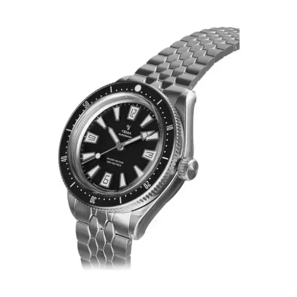 Yema Montre Yema Skin Diver Slim CMM.20 Cadran Noir