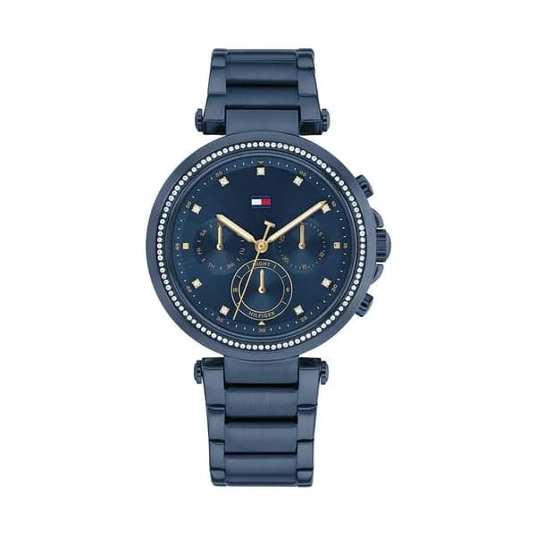 Tommy Hilfiger Montre Tommy Hilfiger en Acier et PVD Bleu