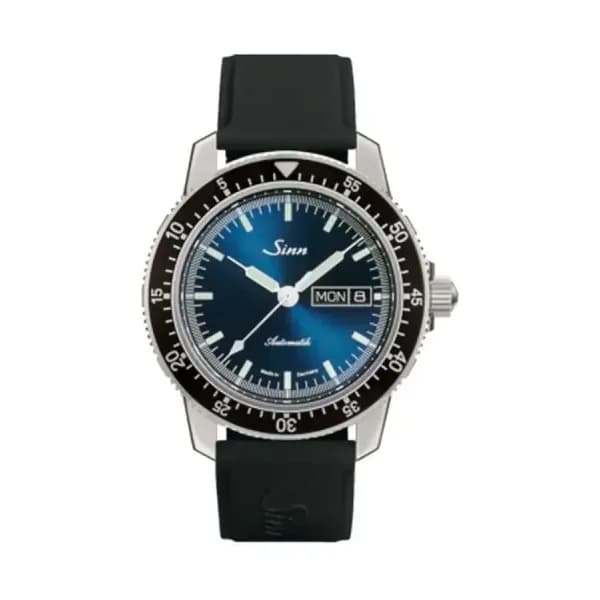 Sinn Montre Homme Bracelet Silicone 104 St Sa I B