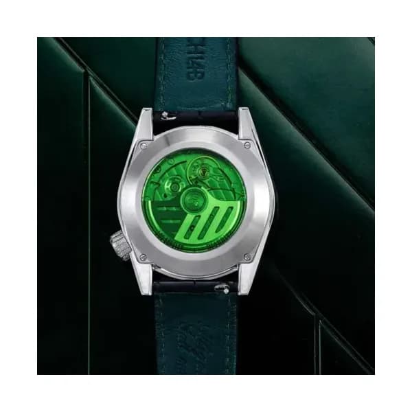 March LA.B AM89 Automatique - Ocean - Alligator Noir