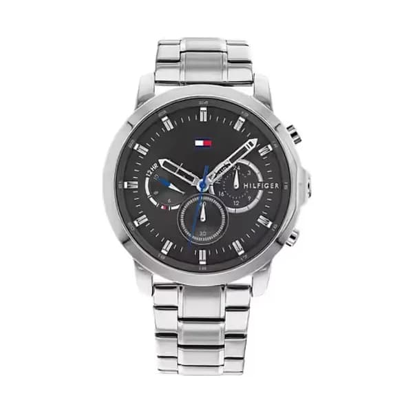 Tommy Hilfiger Montre Homme TOMMY HILFIGER JAMESON en Acier Gris Etanche
