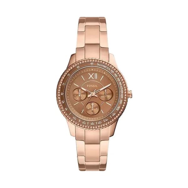 Fossil Montre Femme FOSSIL STELLA en Acier Rose