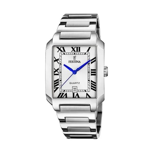 Festina Montre Festina Collection On the Square en Acier Argenté