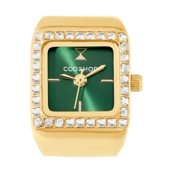 CODHOR Montre Codhor Montre Bague Cléo Vert