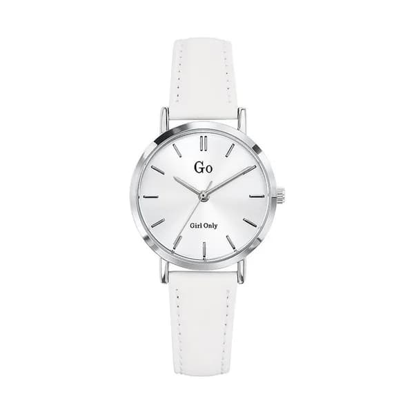 GO Mademoiselle Montre GO Mademoiselle en Cuir Blanc