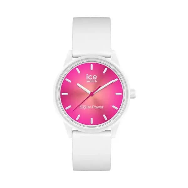 Ice Watch Montre Ice Watch Solar Power Blanc