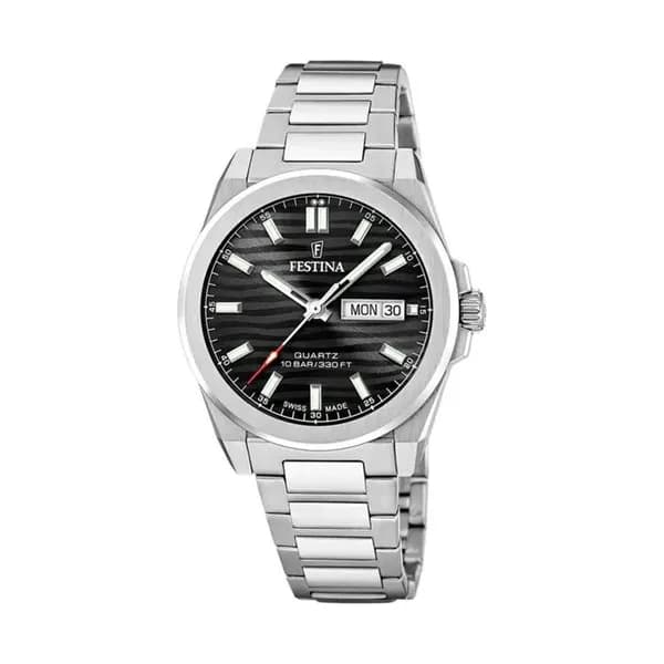 Festina Montre Festina en Acier Argenté