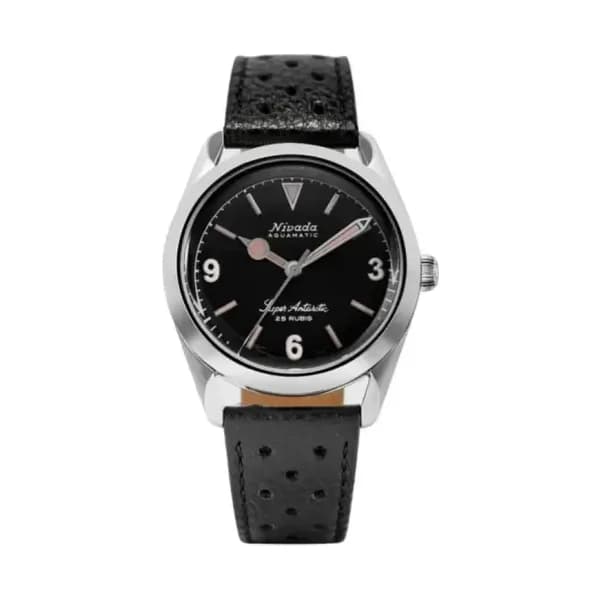 Nivada Grenchen Montre Super Antarctic 3.6.9 Noir