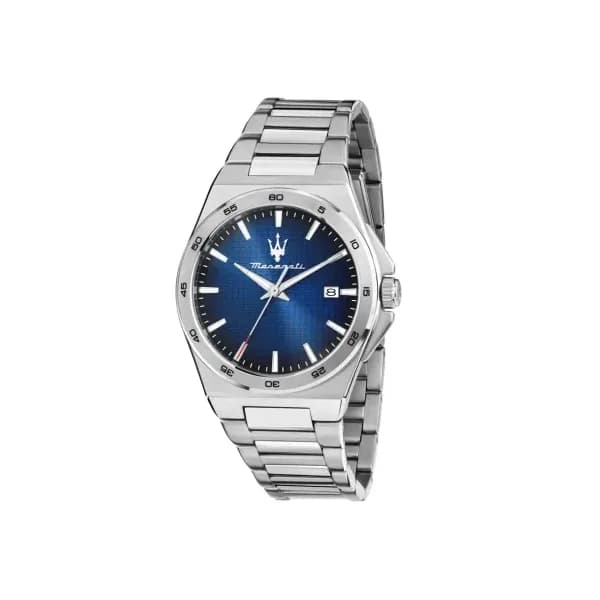 Maserati Montre quartz Homme Velocita Bleu