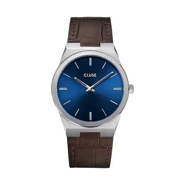 Cluse Montre Homme CLUSE VIGOUREUX en Cuir Marron