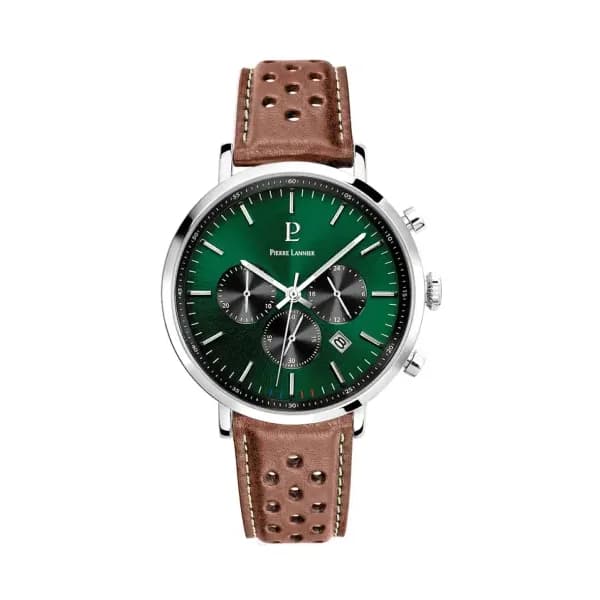 Pierre Lannier Montre quartz Homme Baron Vert