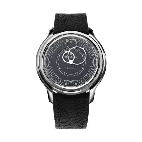 Beaubleu Montre Seconde Française 19.24 Gris Anthracite