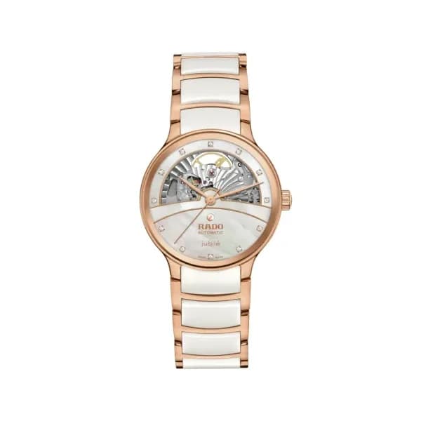 Rado Montre automatique Femme Centrix Blanc