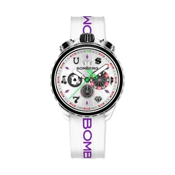 BOMBERG Montre Casino White BS45CHSS.075-3.12