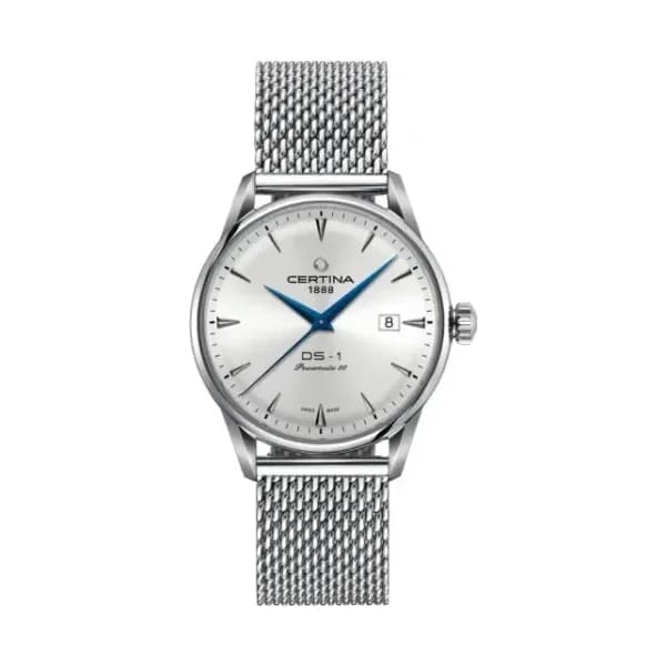 Certina Montre Certina DS-1 Powermatic 80 Automatique Cadran Argent