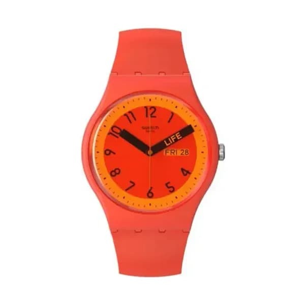Swatch Montre Proudly Red SO29R705