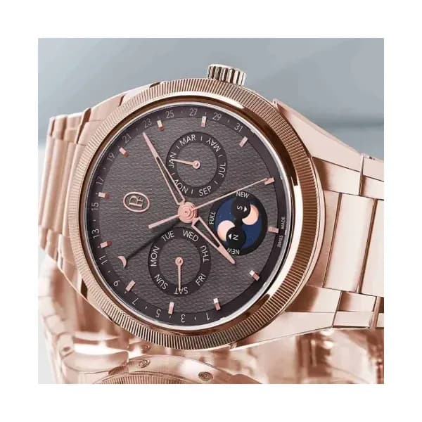 Parmigiani Fleurier Tonda Pf Gregorian Annual Calendar Rose Gold Warm Grey