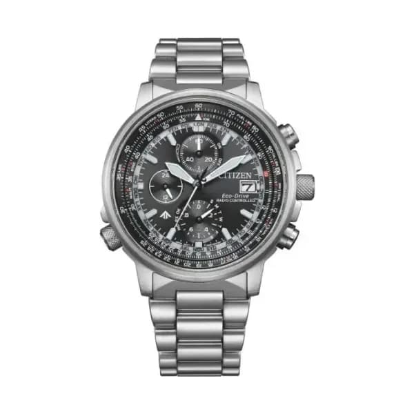 Citizen Montre Citizen Promaster Sky - Radio Controlled Cadran Noir Bracelet Acier Inoxydable