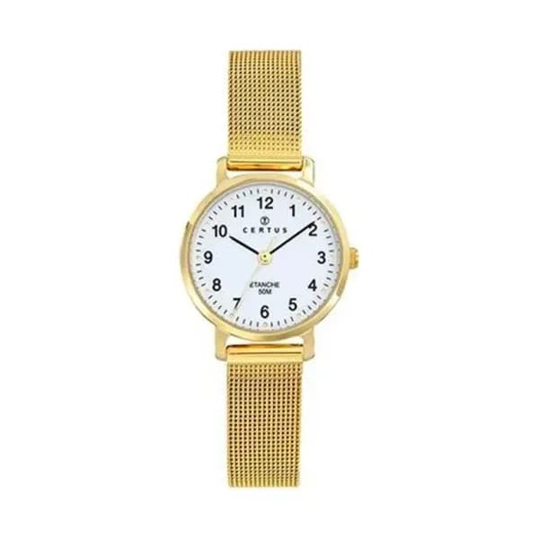 Certus Montre Certus en Acier et PVD Doré
