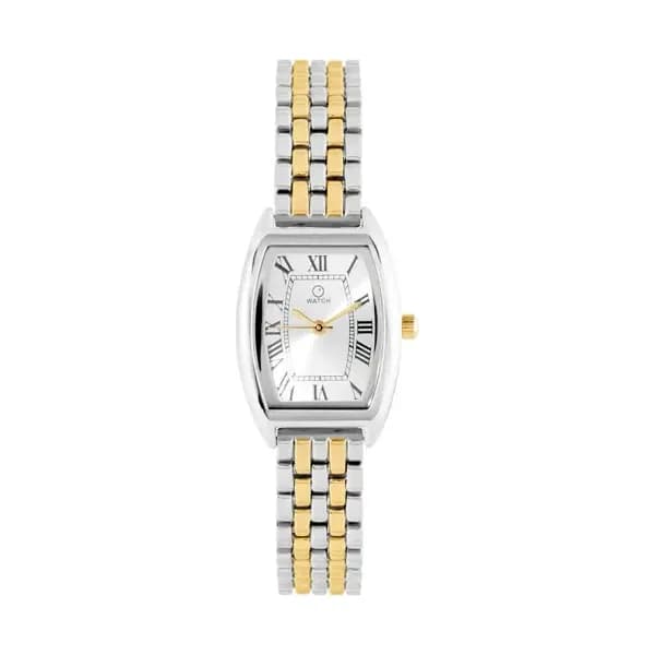 O WATCH Montre O Watch Curved Argenté
