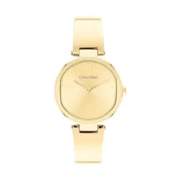 Calvin Klein Montre Femme CALVIN KLEIN en Acier Jaune