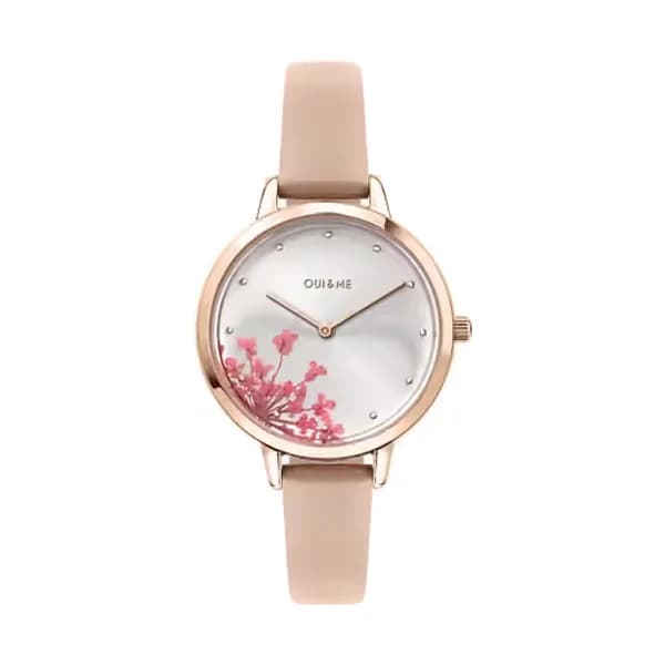 Oui & Me Montre Femme OUI&ME en Cuir Beige