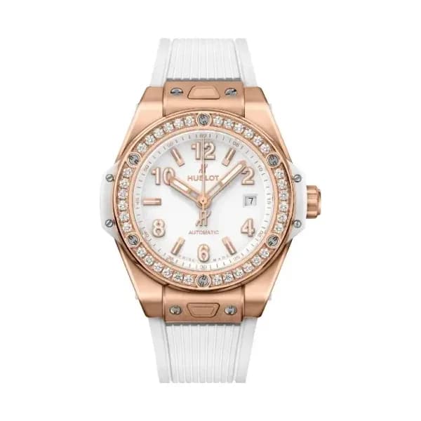 Hublot One Click King Gold White Diamonds
