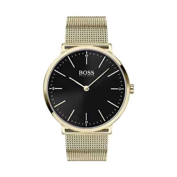 Hugo Boss Montre Homme BOSS en Acier Jaune Etanche