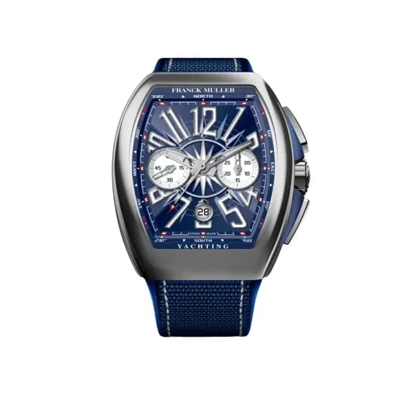 Franck Muller Montre automatique Homme Vanguard Bleu