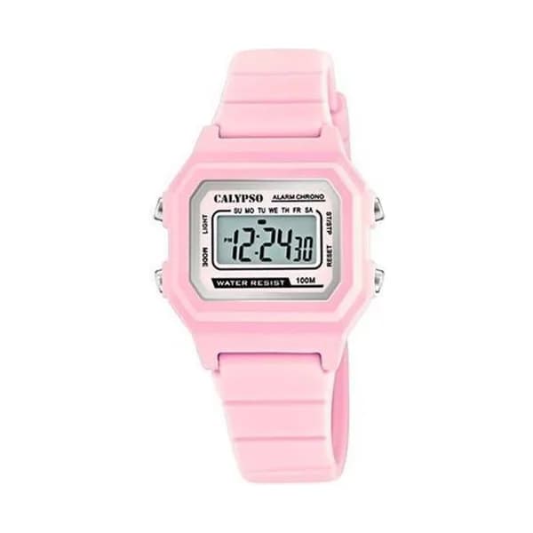 Calypso Montre Calypso en Caoutchouc Rose